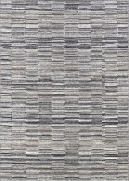 Couristan Cape Fayston 9860/9009 Silver / Charcoal Area Rug