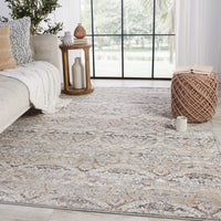 Jaipur Abrielle Edlynne Abl05 Light Gray/Light Blue Area Rug