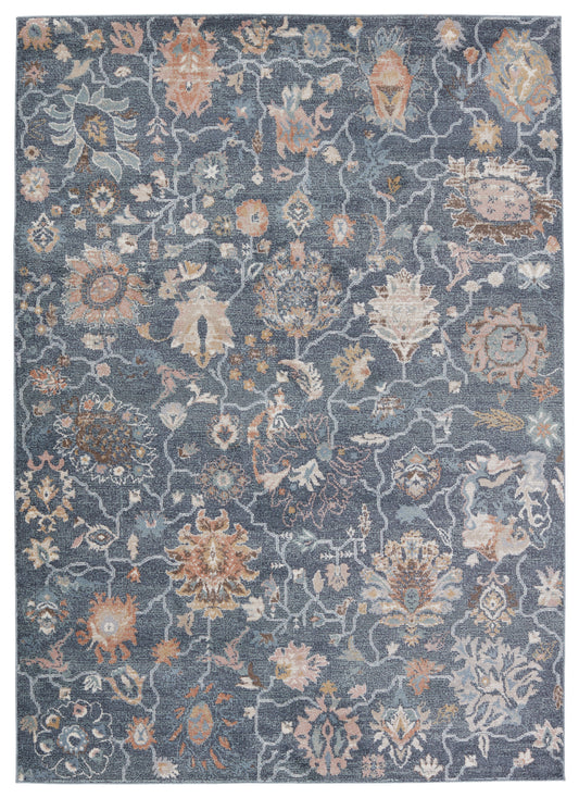 Jaipur Abrielle Feyre Abl07 Dark Blue/Tan Area Rug