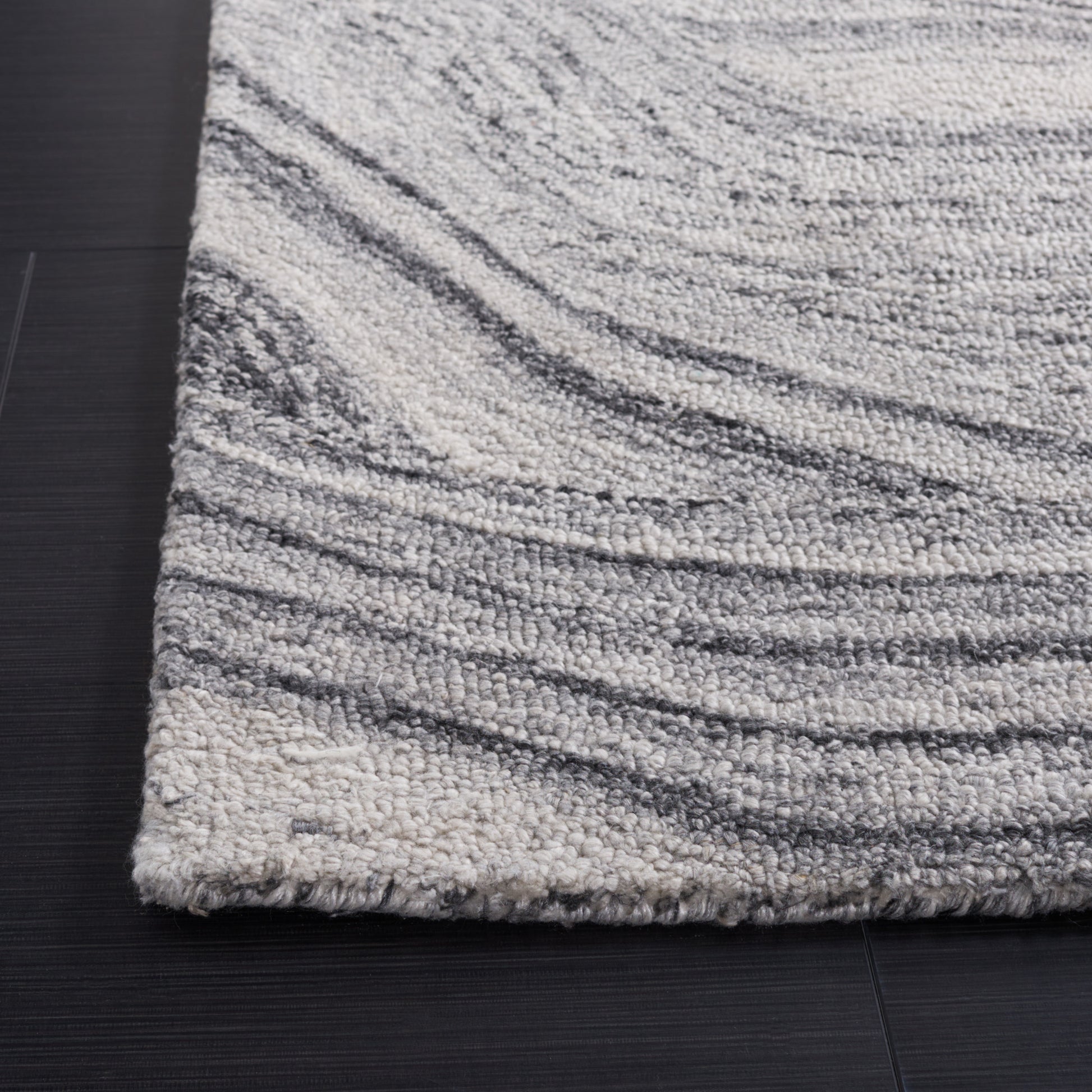 Safavieh Abstract Abt148H Dark Grey/Black Area Rug