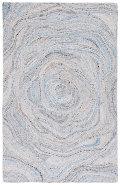 Safavieh Abstract Abt148M Beige/Blue Area Rug