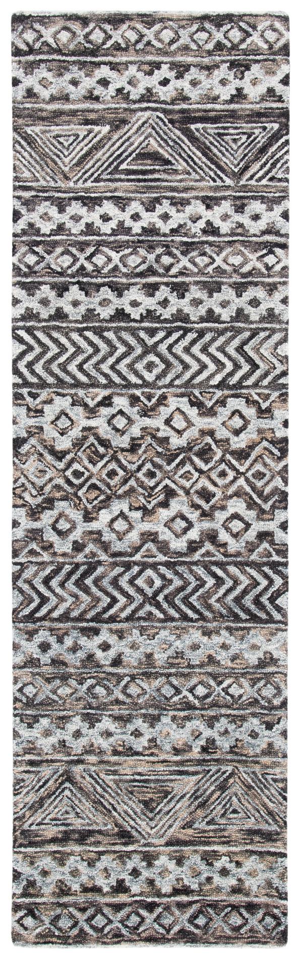 Safavieh Abstract Abt252F Grey/Brown Area Rug