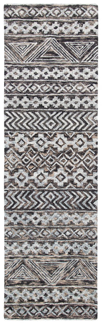 Safavieh Abstract Abt252F Grey/Brown Area Rug