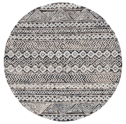 Safavieh Abstract Abt252F Grey/Brown Area Rug