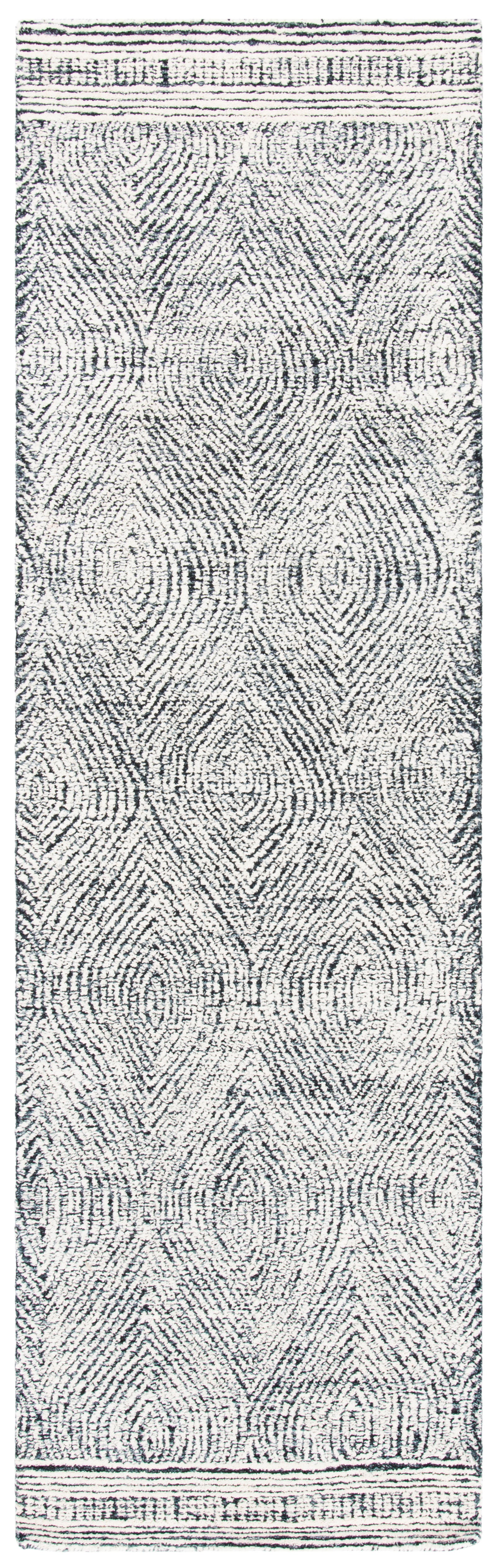 Safavieh Abstract Abt340H Ivory/Charcoal Area Rug