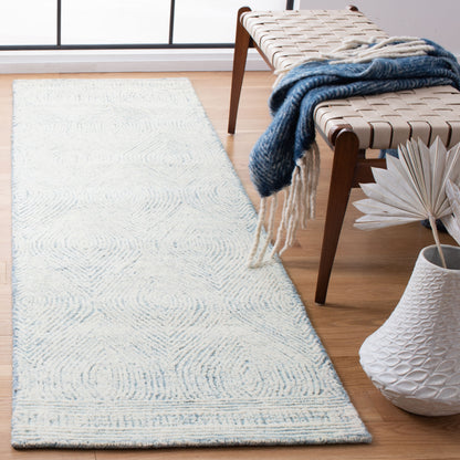 Safavieh Abstract Abt340M Ivory/Blue Area Rug