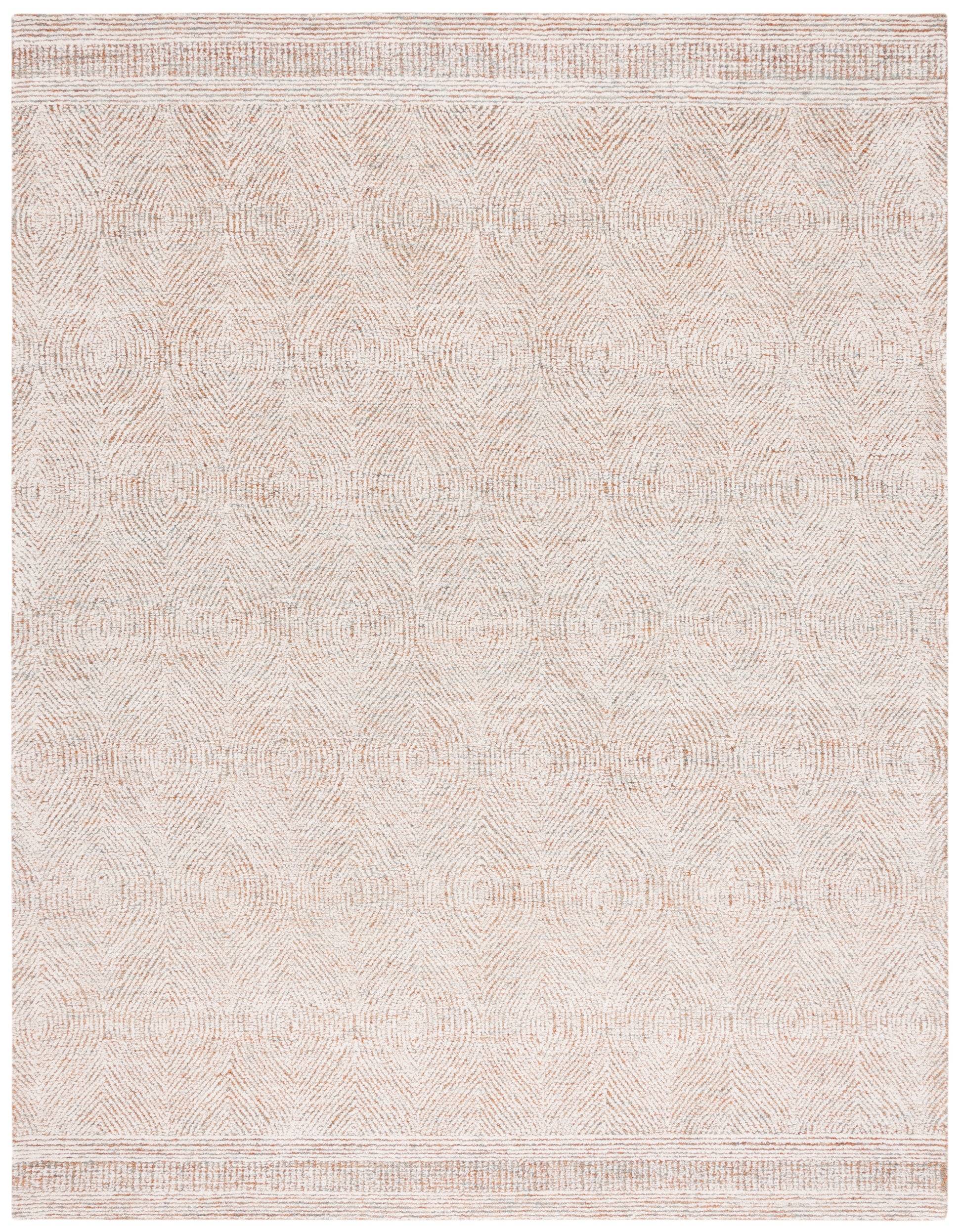 Safavieh Abstract Abt340P Ivory/Rust Area Rug