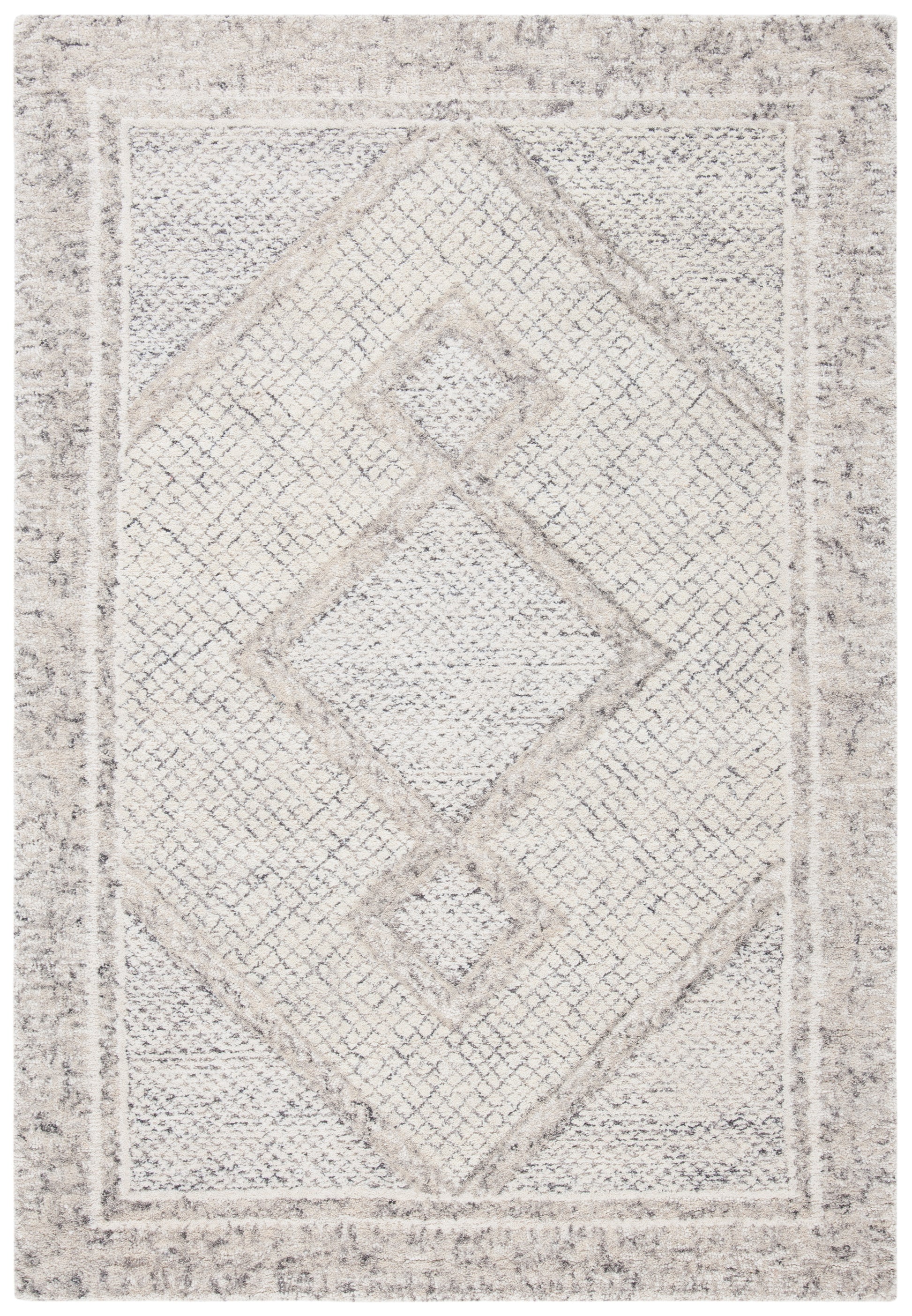 Safavieh Abstract Abt345F Ivory/Grey Area Rug