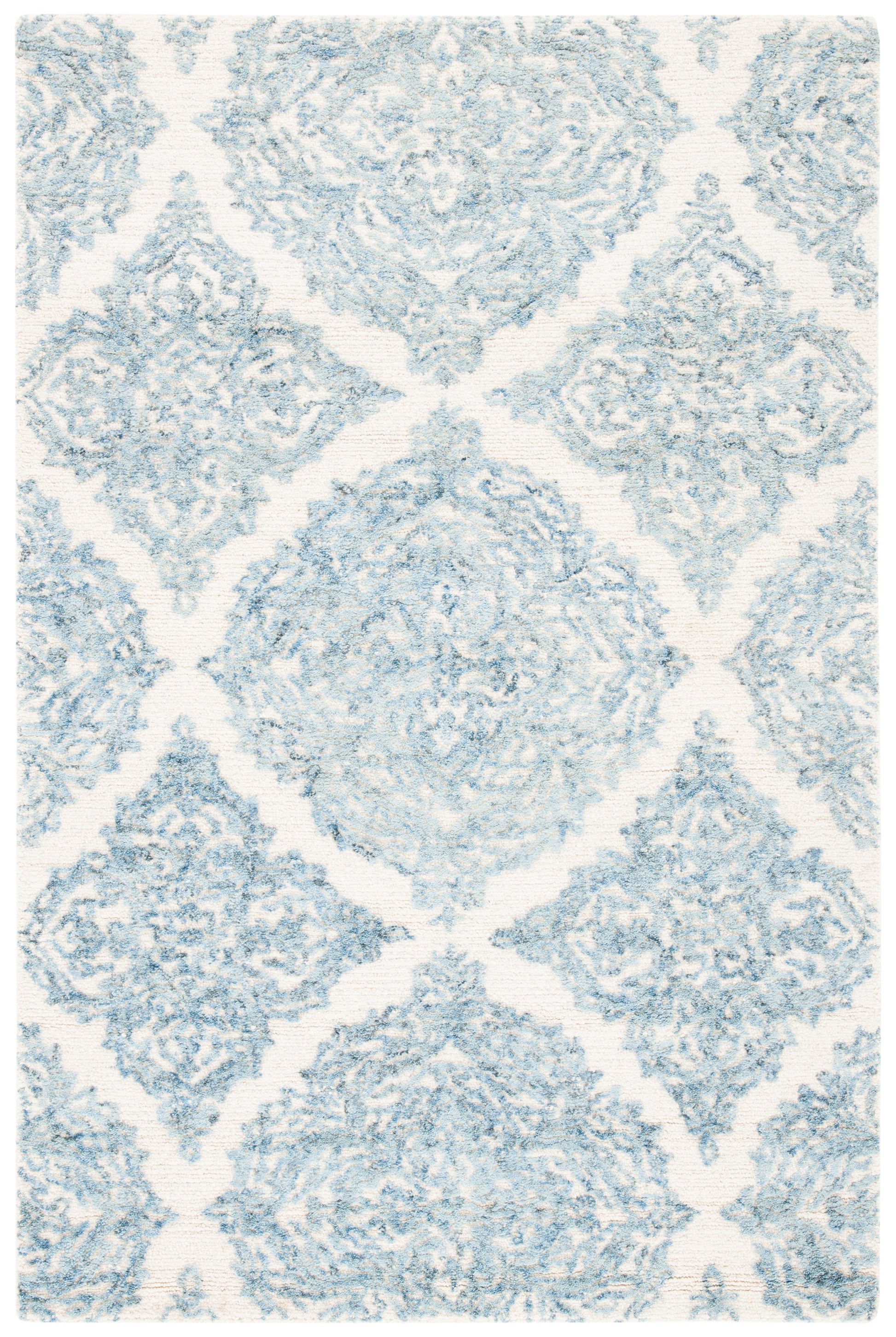 Safavieh Abstract Abt346M Ivory/Blue Area Rug