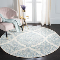 Safavieh Abstract Abt346M Ivory/Blue Area Rug