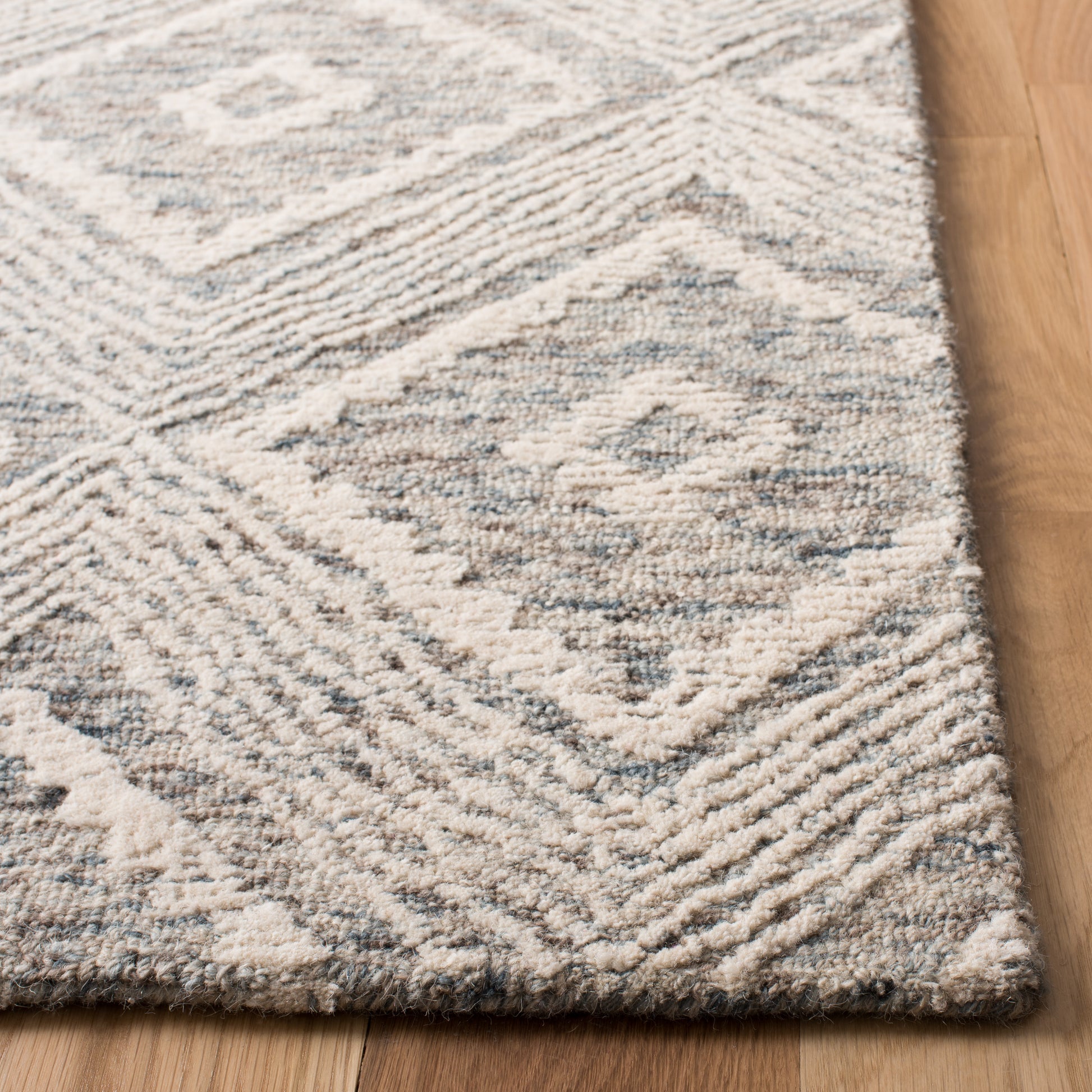 Safavieh Abstract Abt347L Ivory/Denim Area Rug