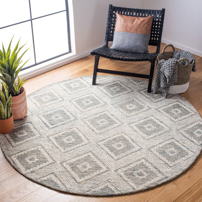 Safavieh Abstract Abt347L Ivory/Denim Area Rug