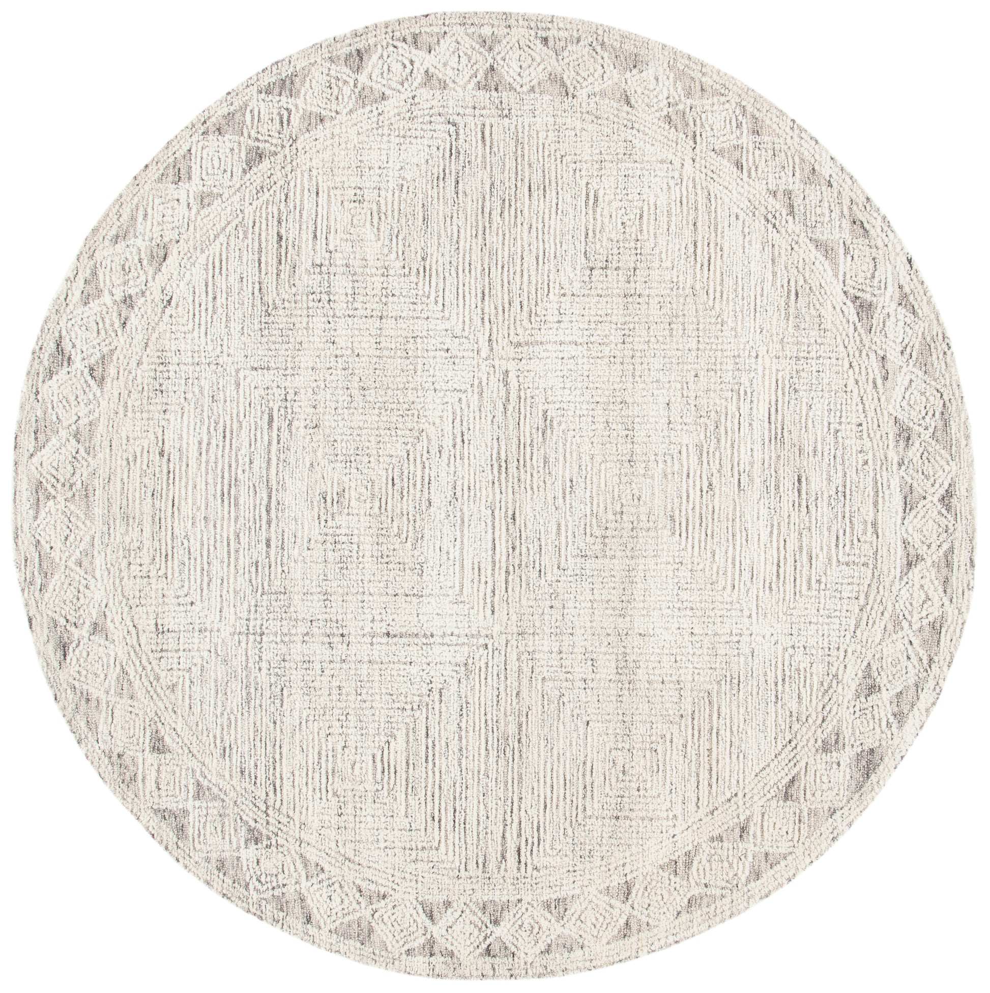 Safavieh Abstract Abt349F Ivory/Grey Area Rug