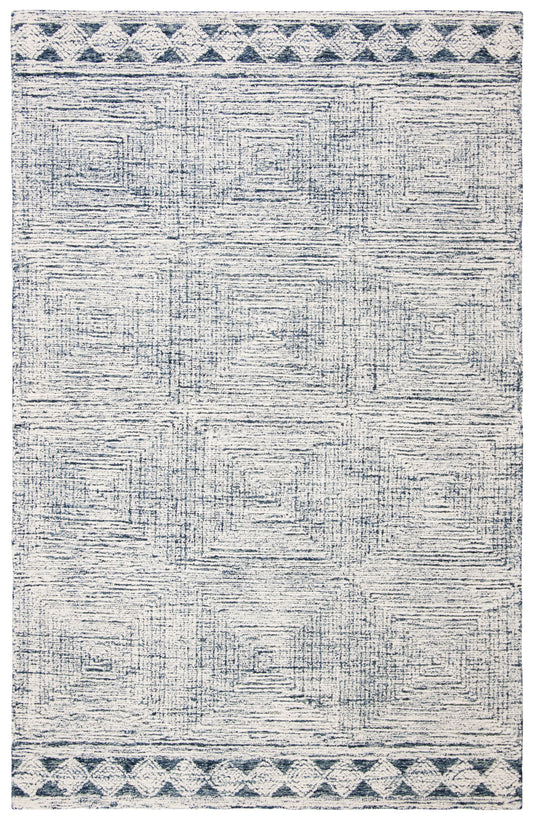 Safavieh Abstract Abt349N Ivory/Navy Area Rug