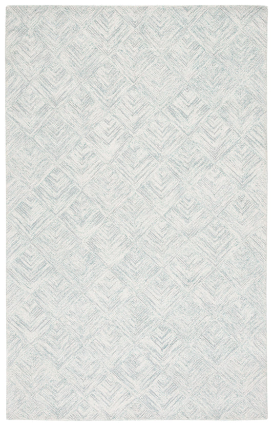 Safavieh Abstract Abt428F Grey/Turquoise Area Rug
