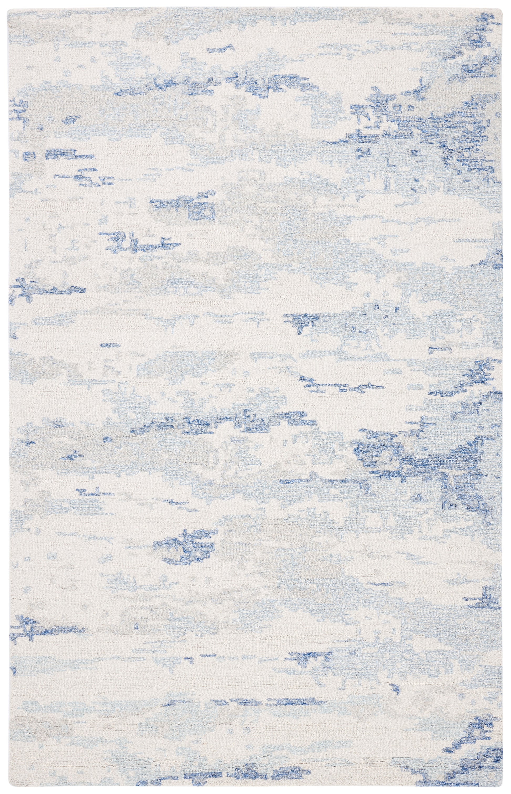 Safavieh Abstract Abt465A Ivory/Blue Area Rug