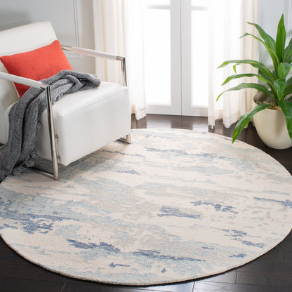 Safavieh Abstract Abt465A Ivory/Blue Area Rug