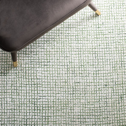 Safavieh Abstract Abt470Y Ivory/Green Area Rug