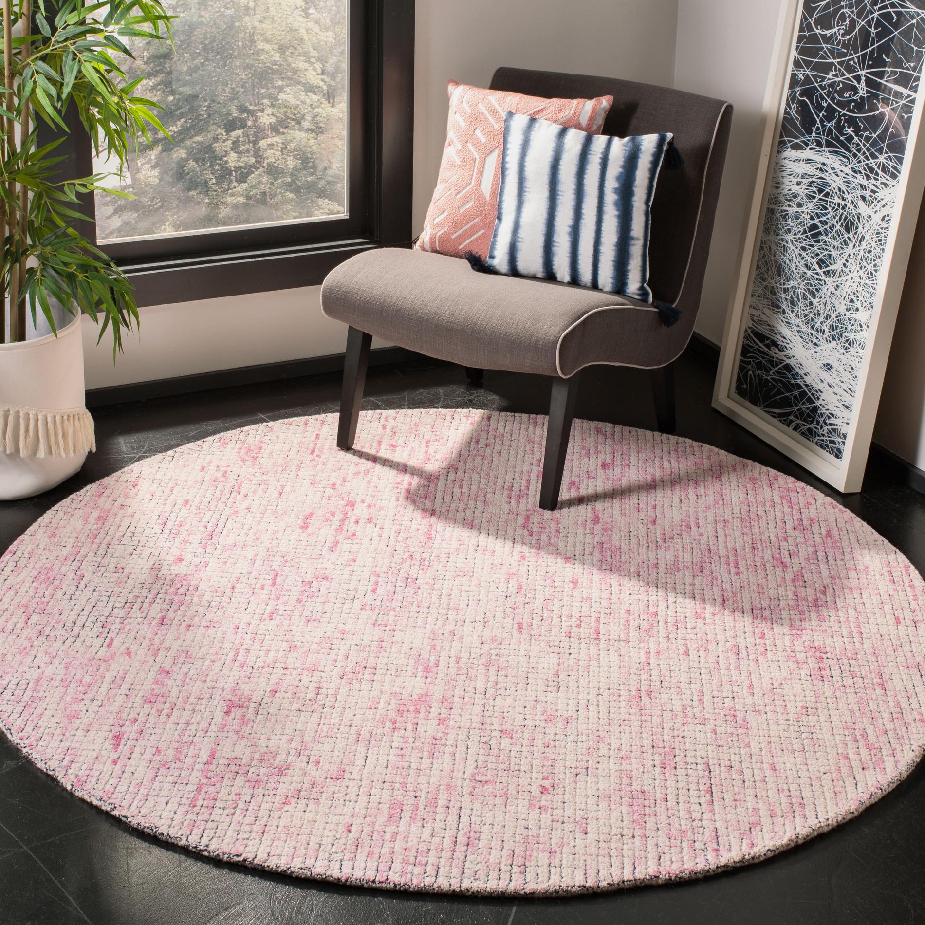 Safavieh Abstract Abt473U Ivory/Pink Area Rug