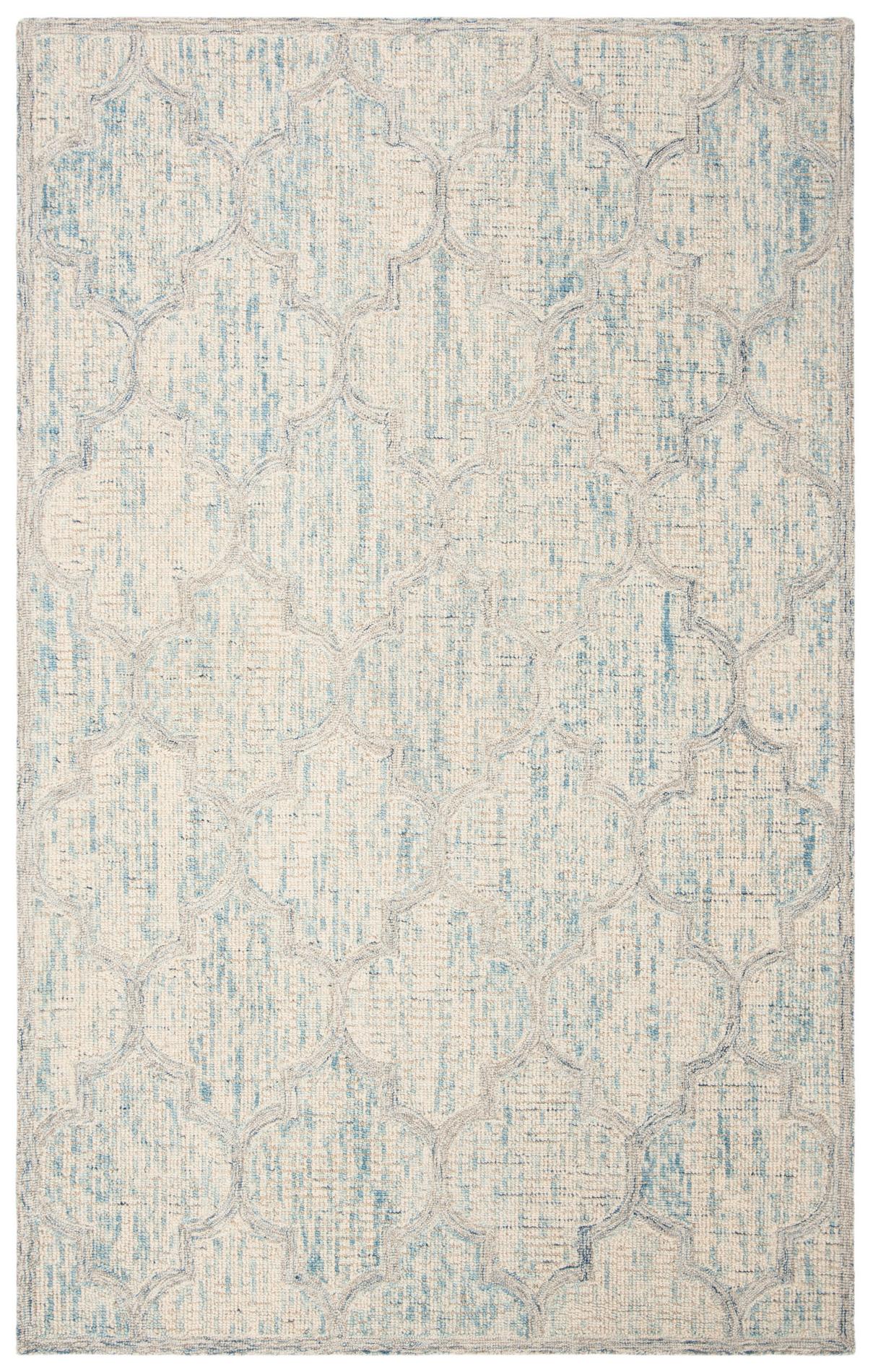 Safavieh Abstract Abt474B Ivory/Light Blue Area Rug