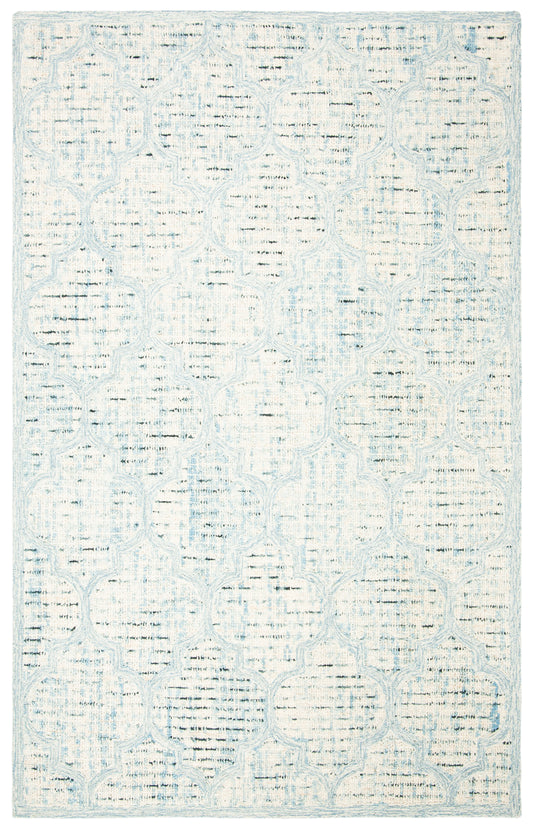 Safavieh Abstract Abt474K Ivory/Turquoise Area Rug