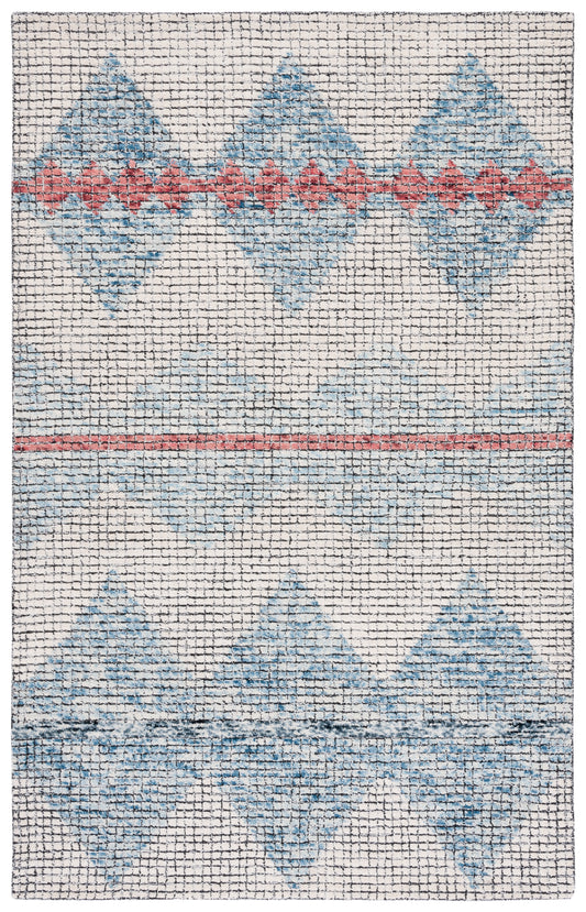 Safavieh Abstract Abt479M Ivory/Blue Area Rug