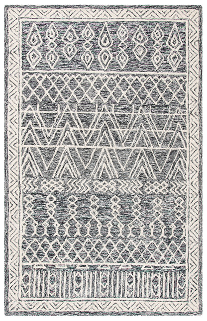 Safavieh Abstract Abt558A Ivory/Black Area Rug