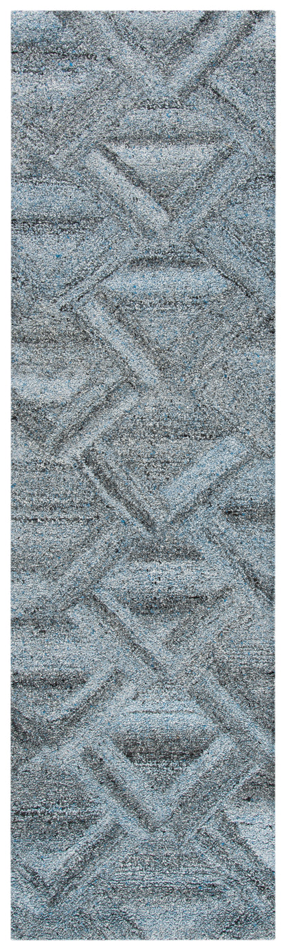 Safavieh Abstract Abt607M Blue/Black Area Rug