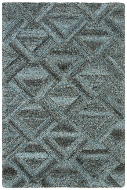 Safavieh Abstract Abt607M Blue/Black Area Rug