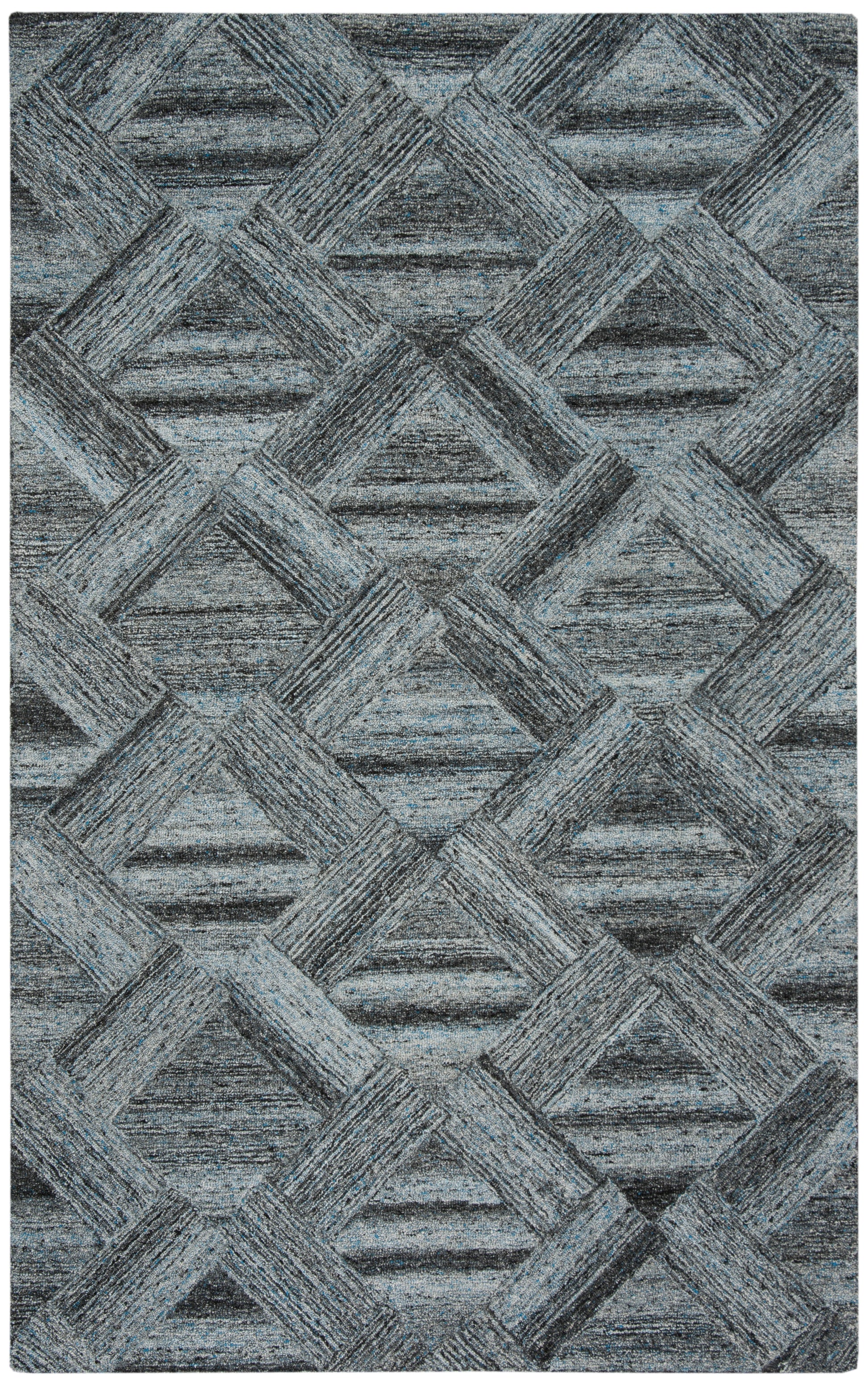 Safavieh Abstract Abt607M Blue/Black Area Rug