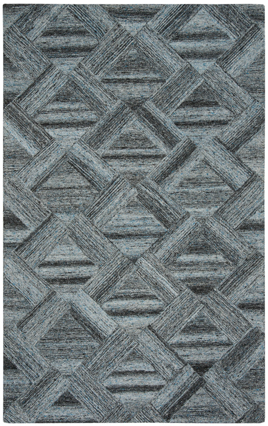 Safavieh Abstract Abt607M Blue/Black Area Rug