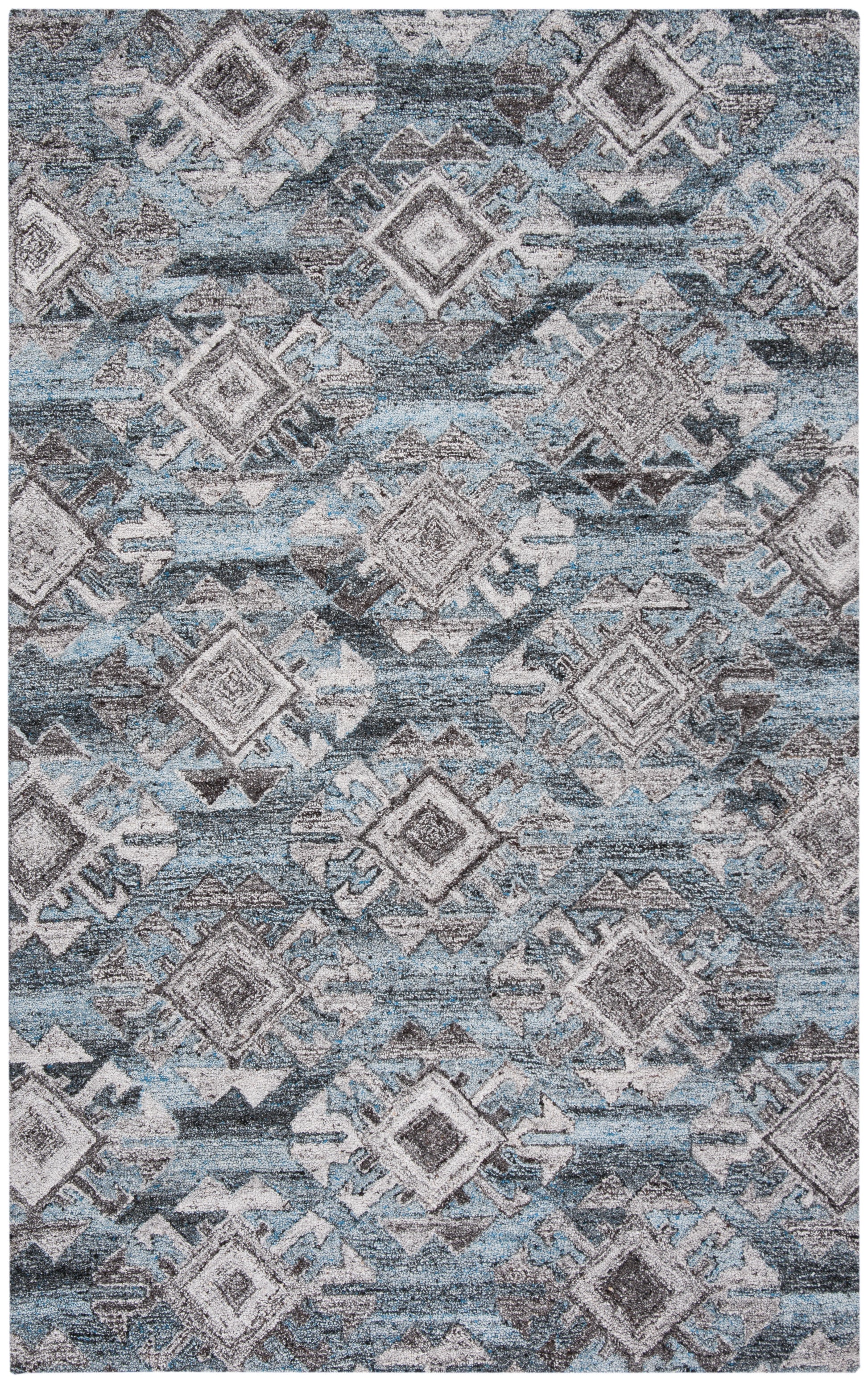 Safavieh Abstract Abt613F Grey/Black Area Rug