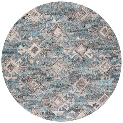 Safavieh Abstract Abt613F Grey/Black Area Rug