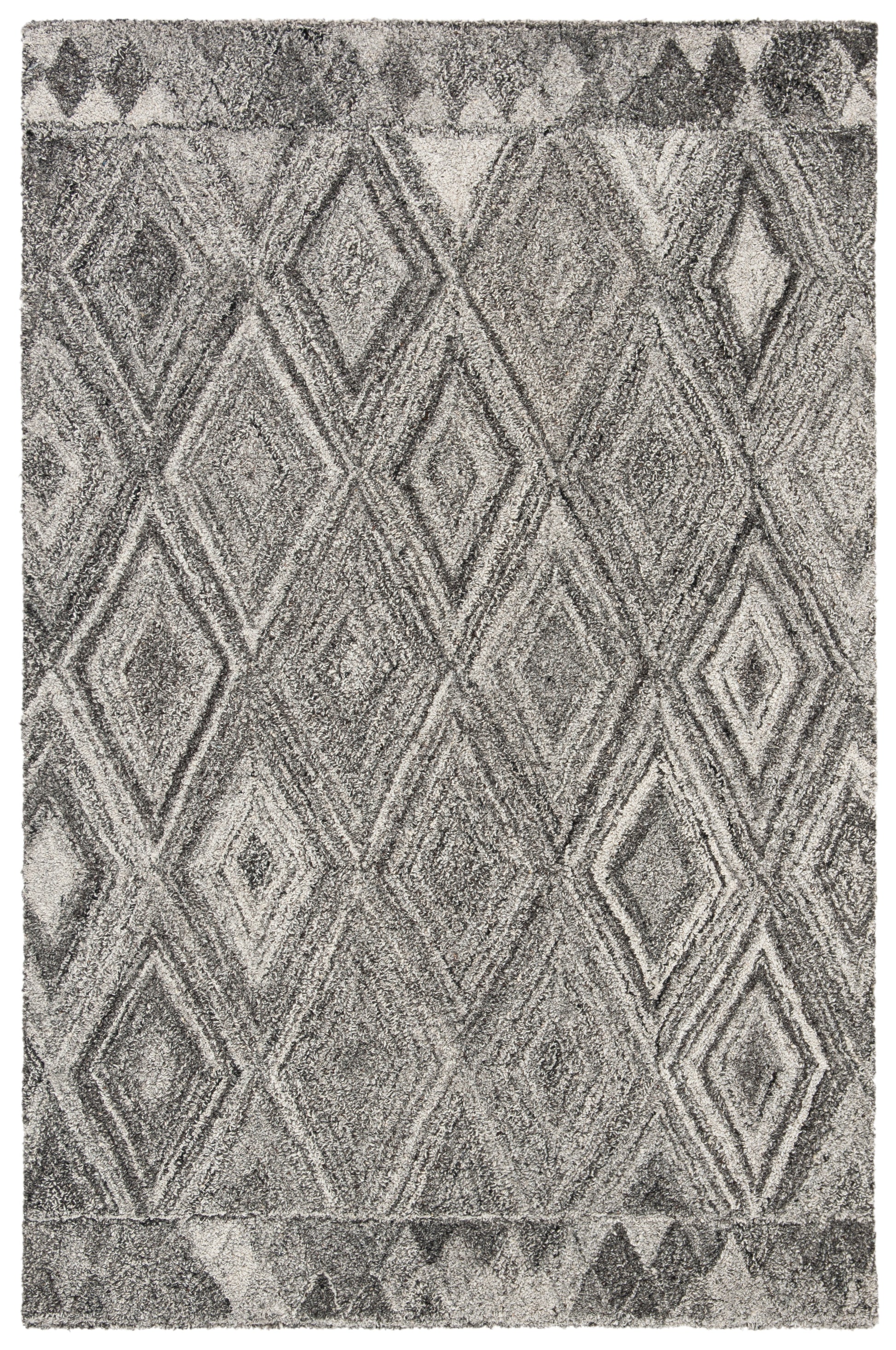 Safavieh Abstract Abt618F Grey/Black Area Rug