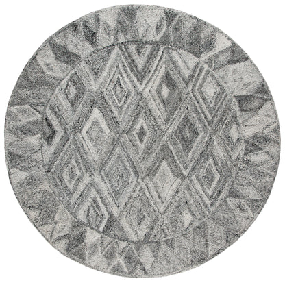 Safavieh Abstract Abt618F Grey/Black Area Rug