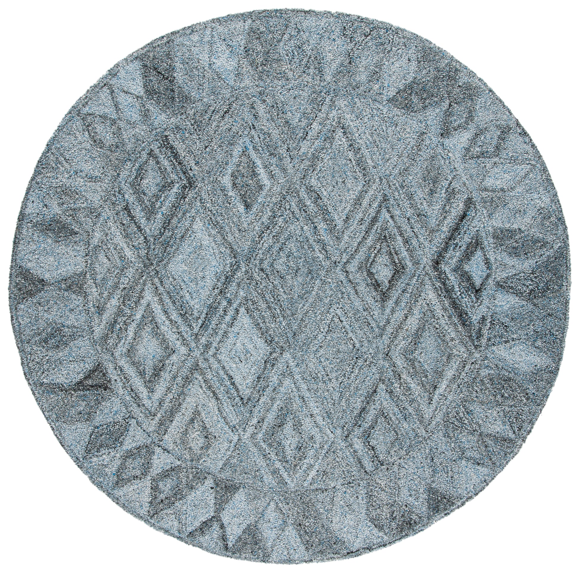 Safavieh Abstract Abt618M Blue/Black Area Rug