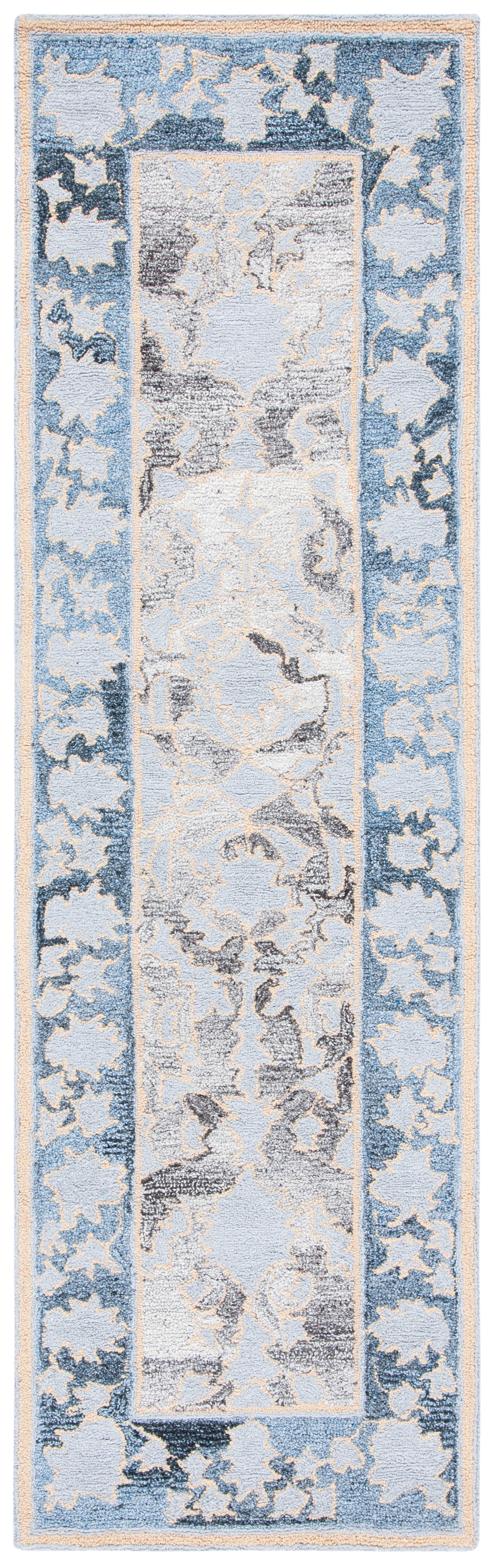 Safavieh Abstract Abt625B Beige/Blue Area Rug