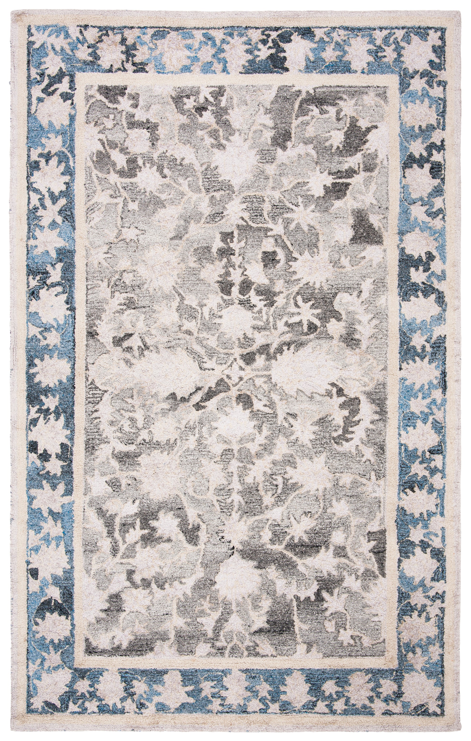 Safavieh Abstract Abt625B Beige/Blue Area Rug