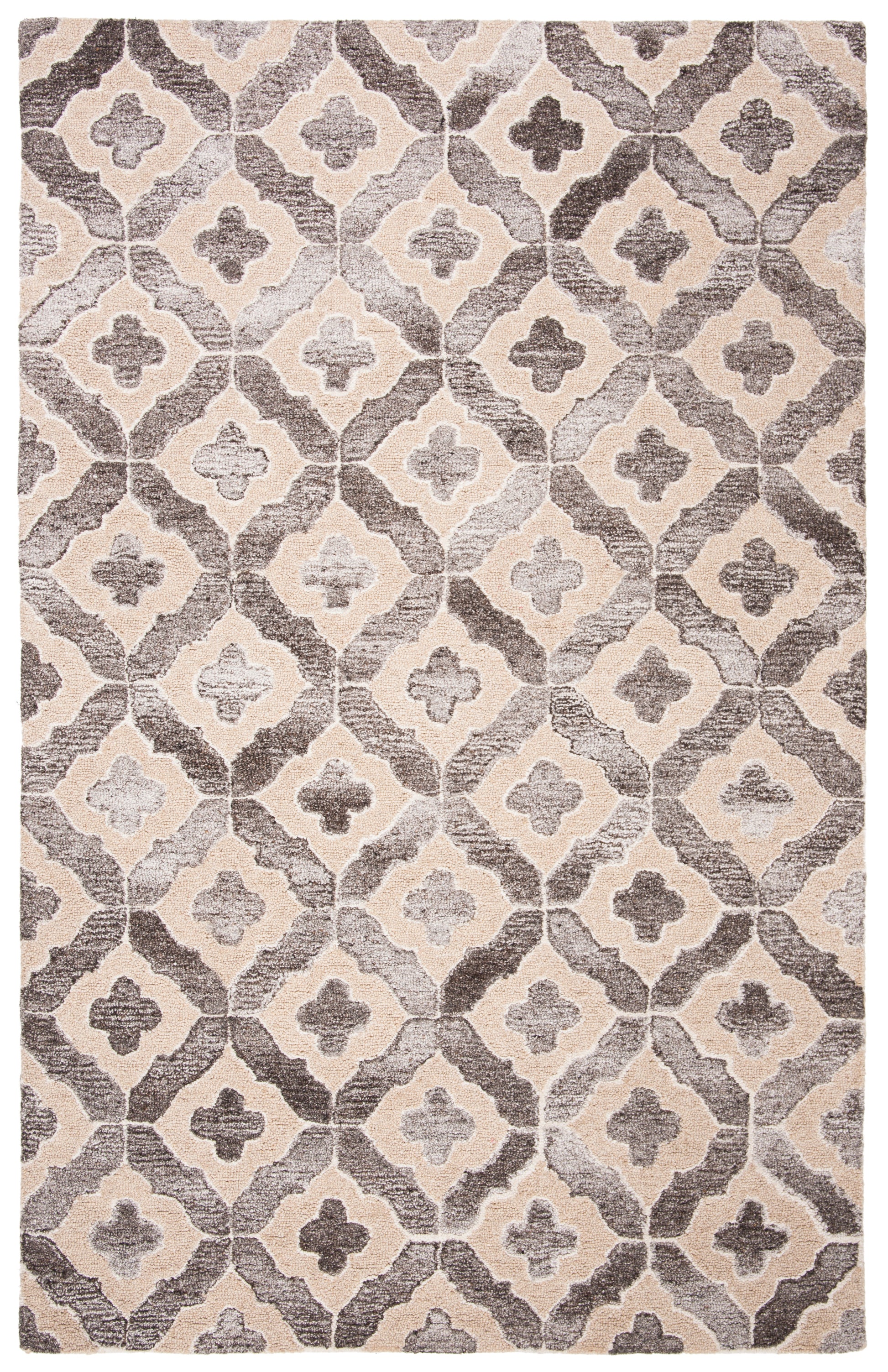 Safavieh Abstract Abt634B Beige/Grey Area Rug