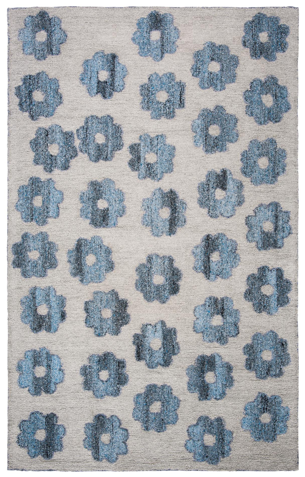 Safavieh Abstract Abt637F Grey/Blue Area Rug