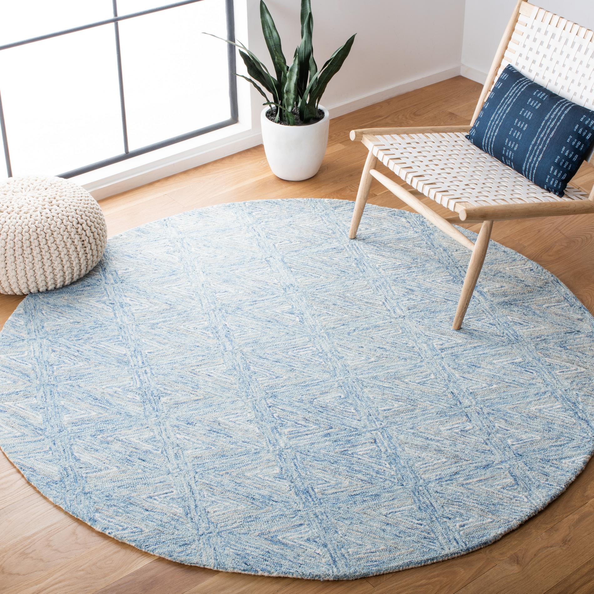 Safavieh Abstract Abt653M Blue/Beige Area Rug