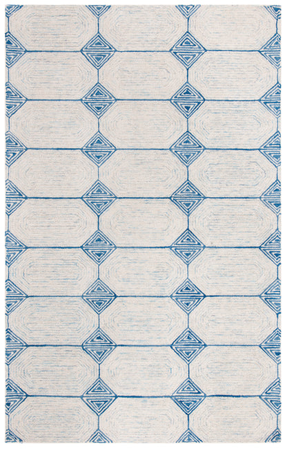 Safavieh Abstract Abt658A Ivory/Blue Area Rug