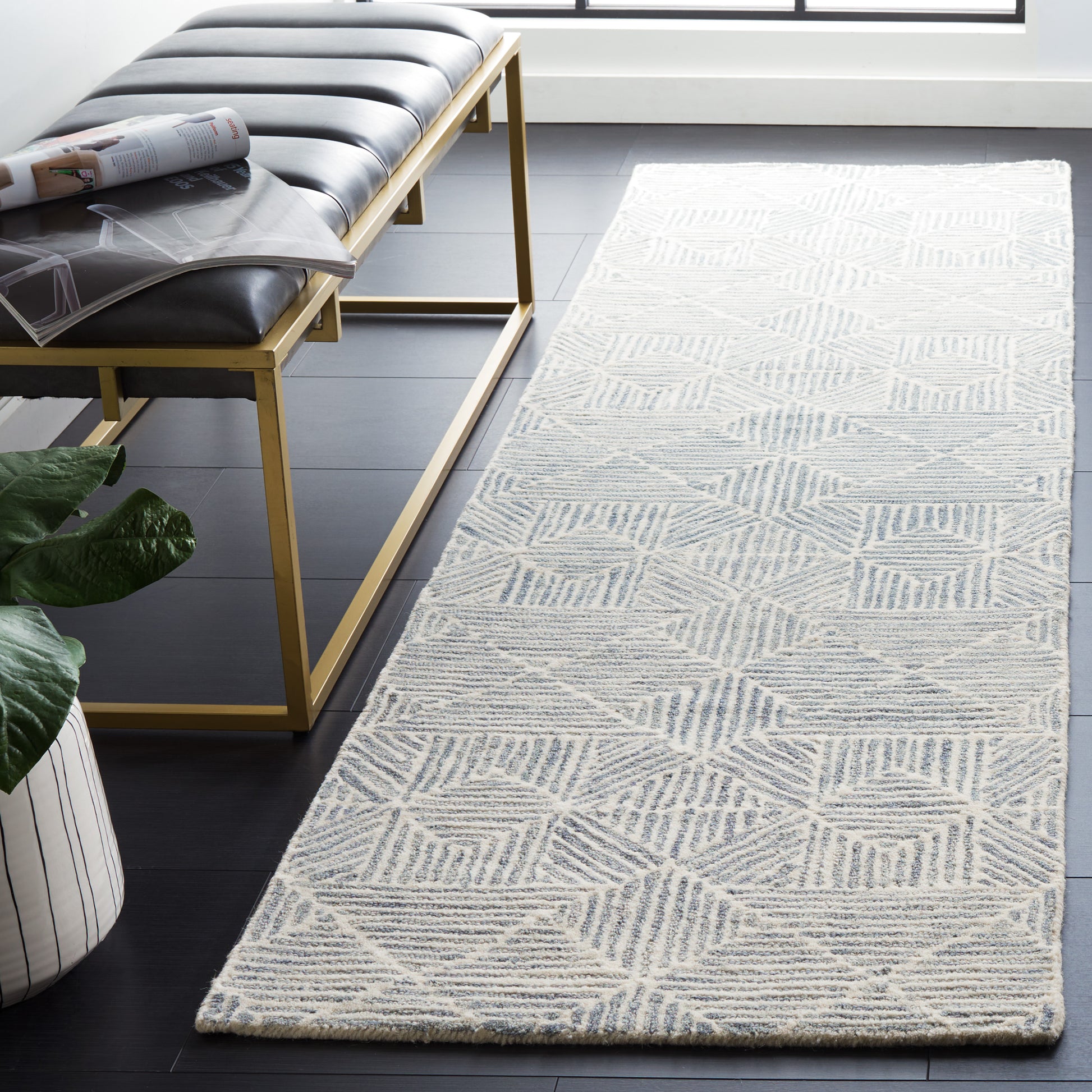 Safavieh Abstract Abt763F Grey/Ivory Area Rug