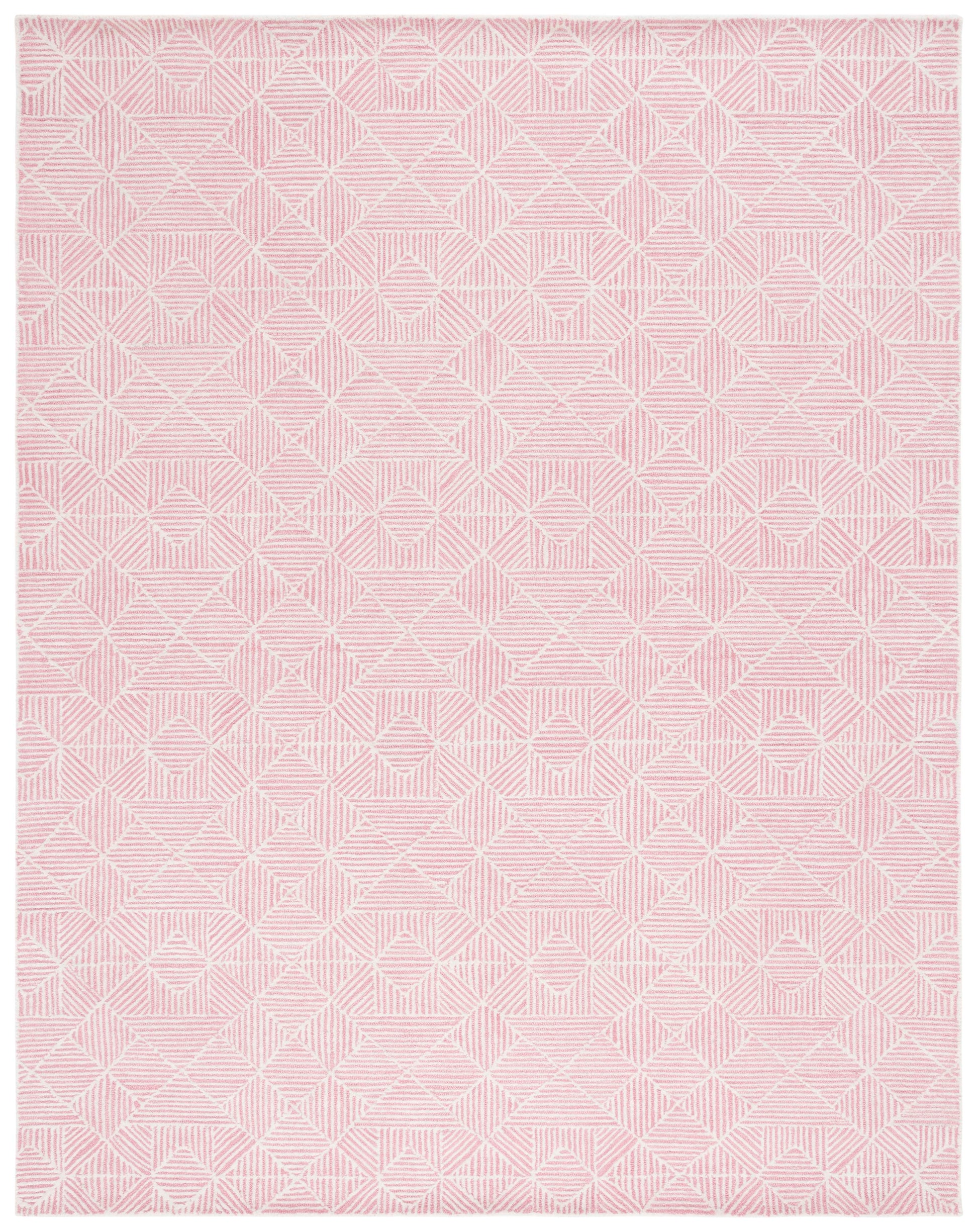 Safavieh Abstract Abt763U Pink/Ivory Area Rug