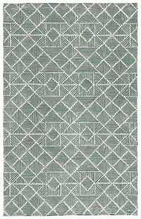 Safavieh Abstract Abt763W Dark Green/Ivory Area Rug