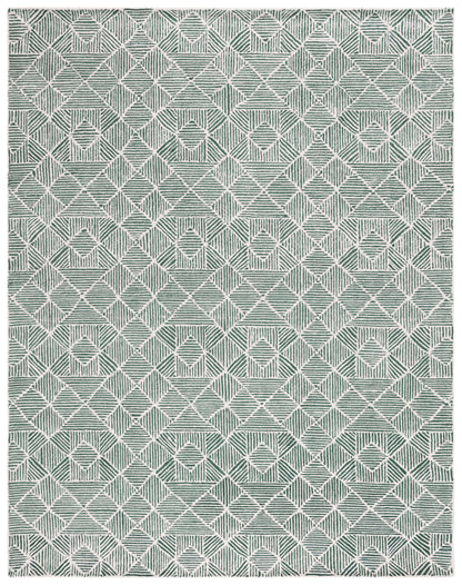 Safavieh Abstract Abt763W Dark Green/Ivory Area Rug