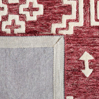 Safavieh Abstract Abt852Q Red/Ivory Area Rug