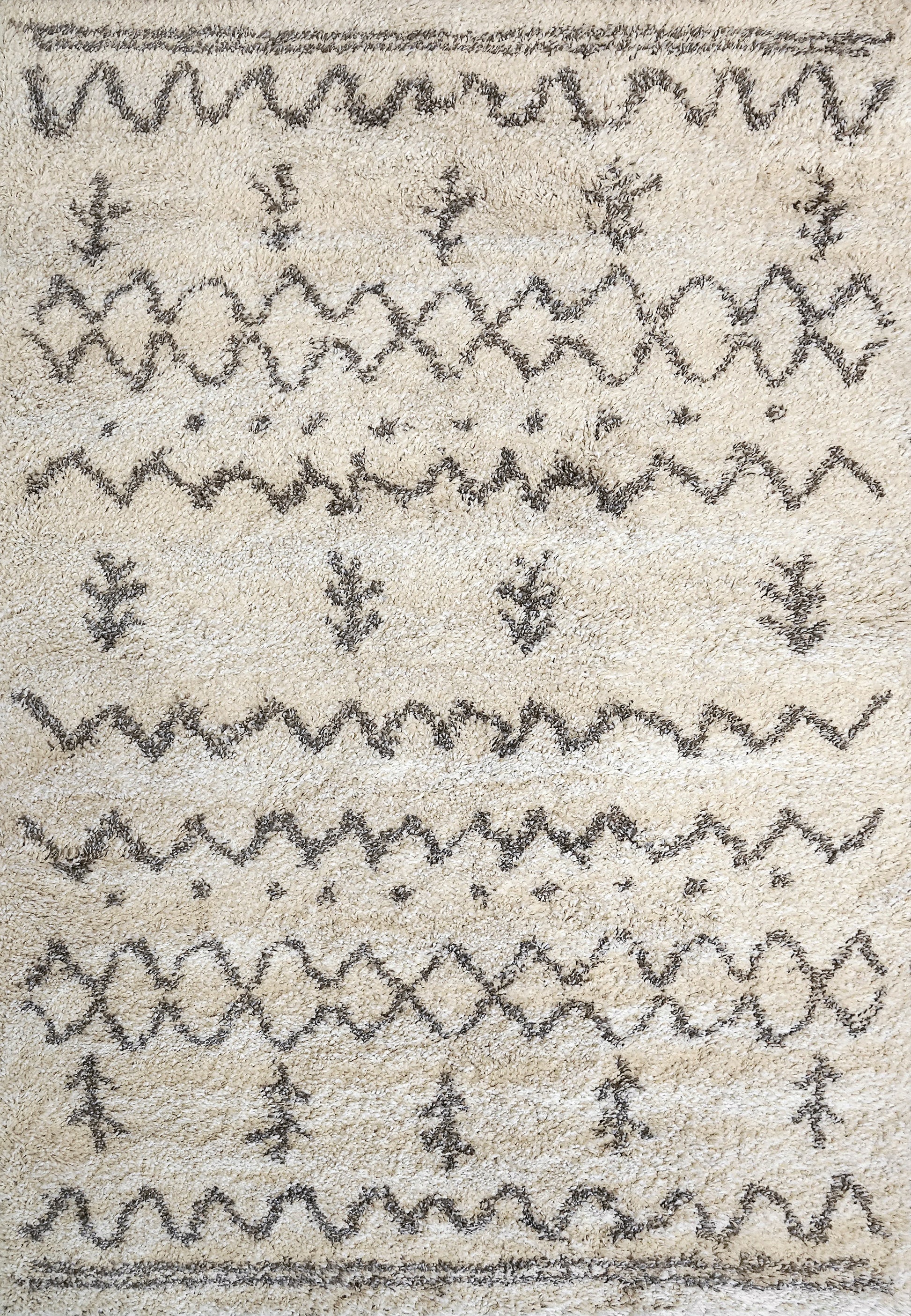 Dynamic Rugs Abyss 5086 Ivory/Grey Area Rug