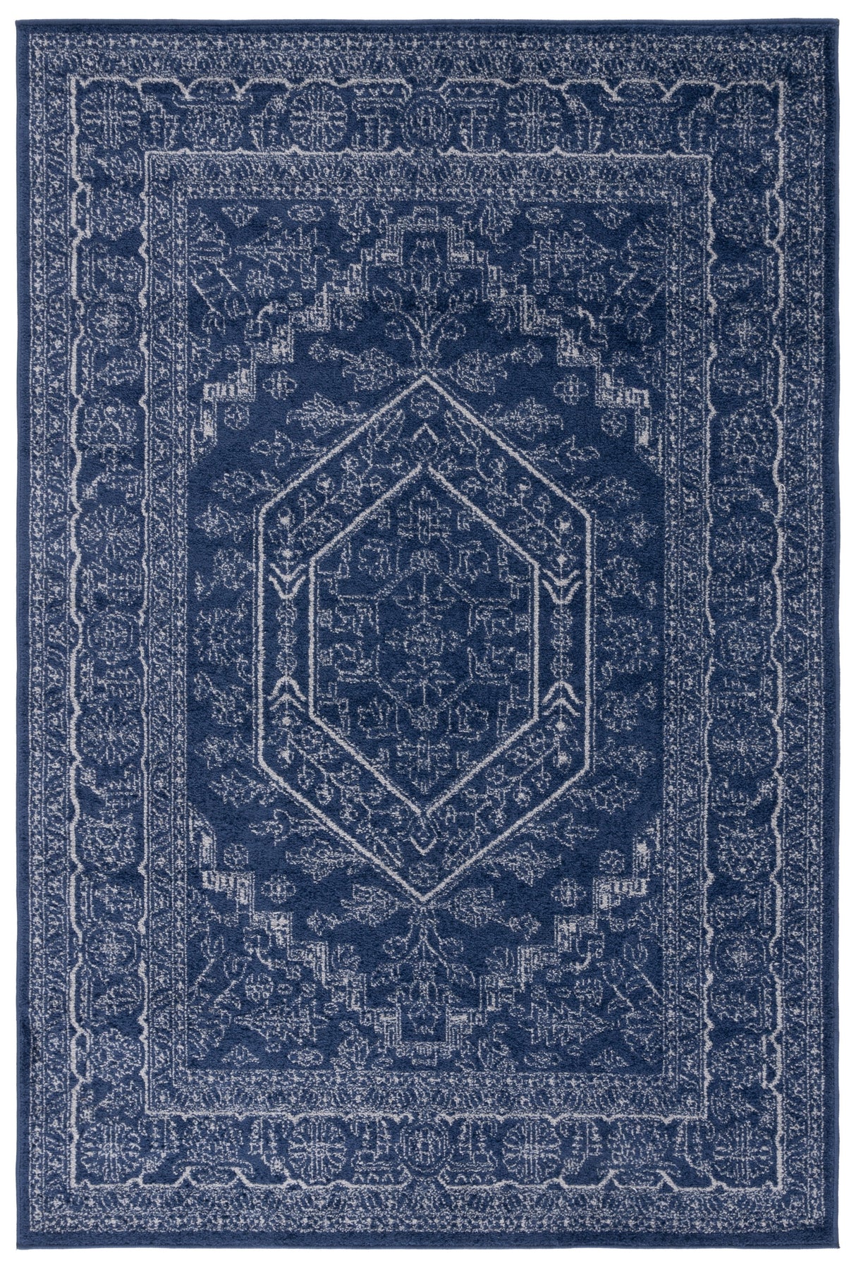 Safavieh Adirondack Adr108N Navy/Ivory Rug.