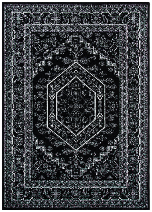 Safavieh Adirondack Adr108Z Black/Ivory Area Rug